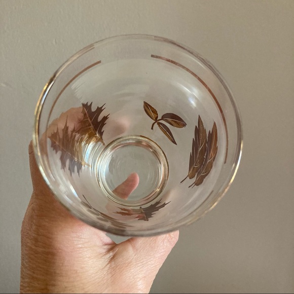 Libbey Gold Leaf Glasses - Picture 4 of 7